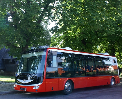 Elektrobus SOR EBN 9,5 s novým designem poprvé na BUSportálu