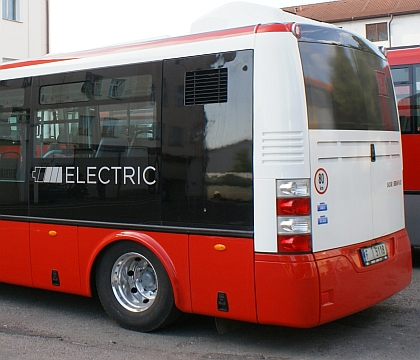 Elektrobus SOR EBN 9,5 s novým designem detailněji