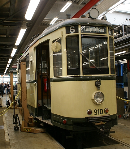 Historické tramvaje VAG Norimberk mají i své vlastní muzeum St. Peter