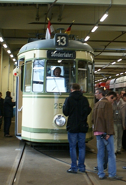 Historické tramvaje VAG Norimberk mají i své vlastní muzeum St. Peter