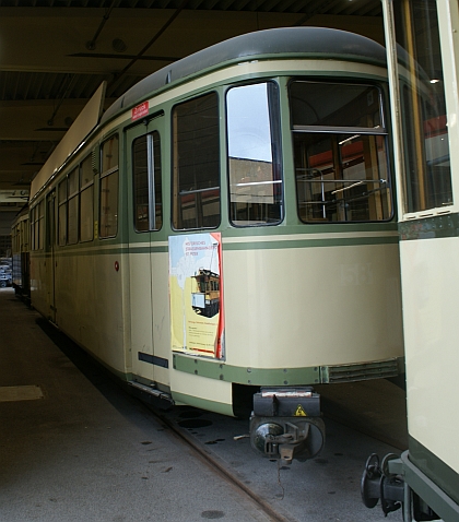 Historické tramvaje VAG Norimberk mají i své vlastní muzeum St. Peter