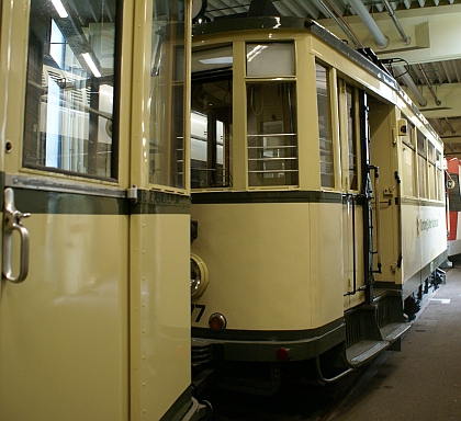 Historické tramvaje VAG Norimberk mají i své vlastní muzeum St. Peter