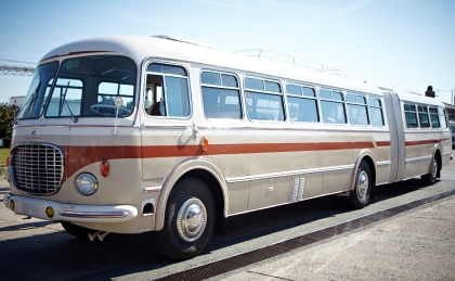 Znovuzrozený kloubový autobus Škoda 706 RTO-K