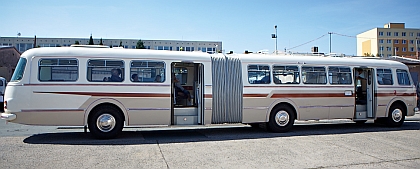 Znovuzrozený kloubový autobus Škoda 706 RTO-K