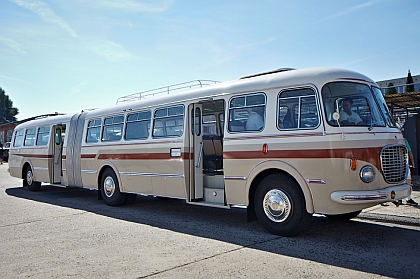 Znovuzrozený kloubový autobus Škoda 706 RTO-K