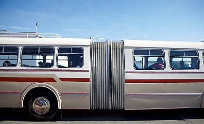 Znovuzrozený kloubový autobus Škoda 706 RTO-K