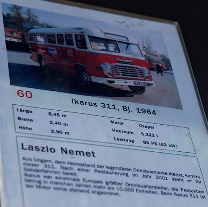 Zlatý bažant 2013: Premiéra autobusu Ikarus 311 z roku 1964