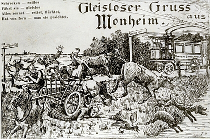 Z historie trolejbusové dopravy: V německém Monheimu