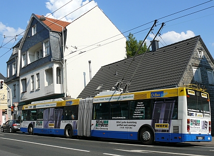 Solingen: Jeden ze tří  trolejbusových provozů v Německu