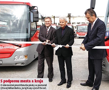 Arriva Nitra: Nové autobusy zvýšia komfort a bezpečnosť cestujúcich