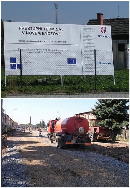 BUSmonitor:Nový Bydžov staví autobusový terminál, Náchod začal po mnoha zvratech