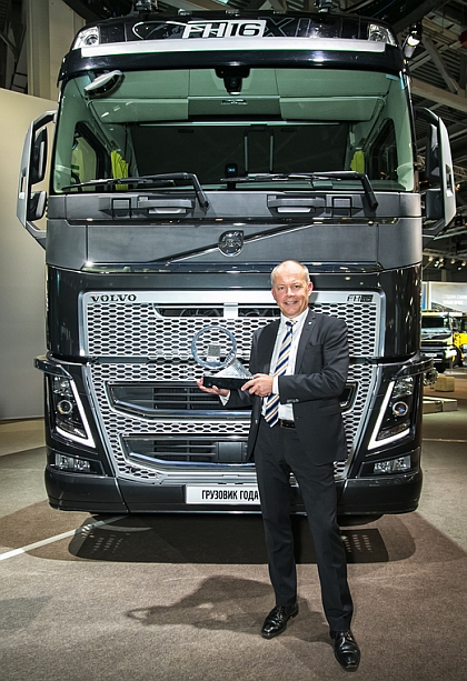 Nákladní vůz Volvo FH získal titul Truck of the Year 2014