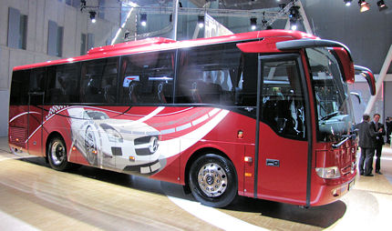 BUSportál SK: Preview Busworld 2013: Nový Mercedes-Benz Tourismo K