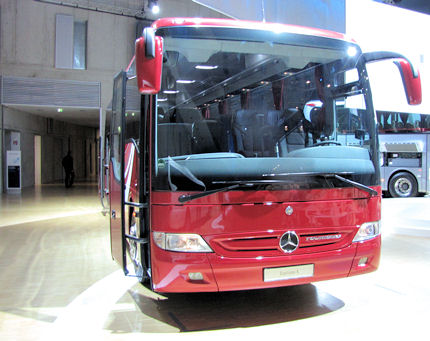 BUSportál SK: Preview Busworld 2013: Nový Mercedes-Benz Tourismo K