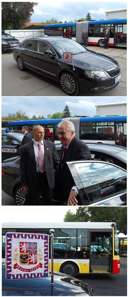 Připravujeme: Prezident republiky Miloš Zeman na návštěvě v SOR Libchavy