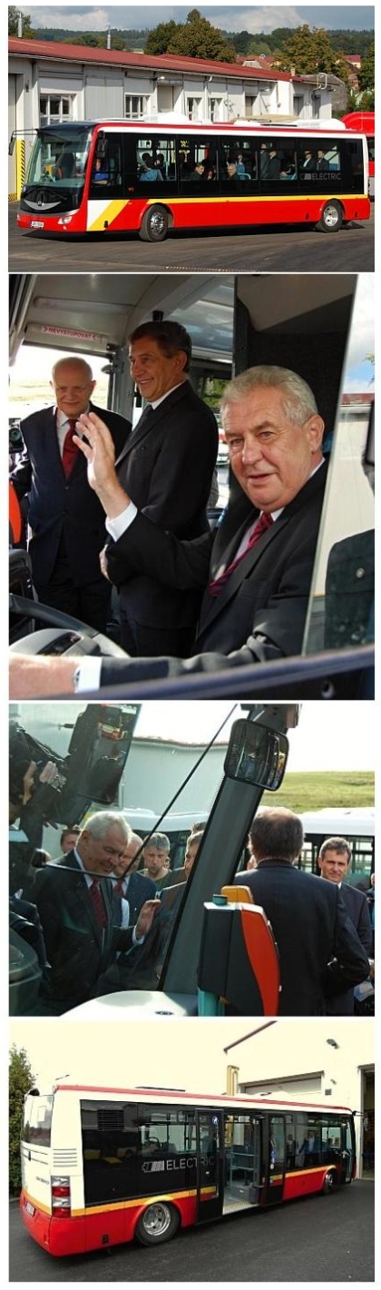 Prezident republiky Miloš Zeman na návštěvě v SOR Libchavy