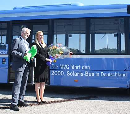 2 x Solaris: Jubilejní 2000. autobus Solaris do Německa