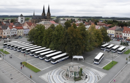 Iveco dodalo dopravní společnosti ICOM transport 17 autobusů Crossway 