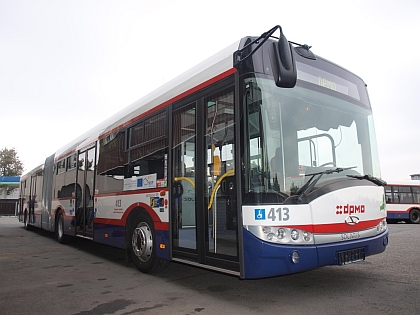 Další dva nové autobusy pro Dopravní podnik města Olomouce 