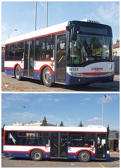 Další dva nové autobusy pro Dopravní podnik města Olomouce 