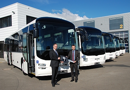 Pět nových autobusů MAN Lion´s Regio  pro ČSAD BUS Uherské Hradiště