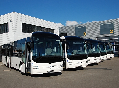 Pět nových autobusů MAN Lion´s Regio  pro ČSAD BUS Uherské Hradiště