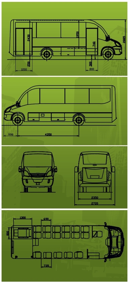 Elektrobus EVC v karosérii Rošero-P byl v září otestován dopravcem Arriva Morava