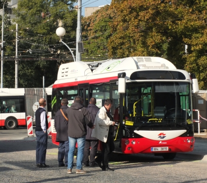 Vídeňský elektrobus Siemens-Rampini je od 5. do 13.10. v provozu pro veřejnost