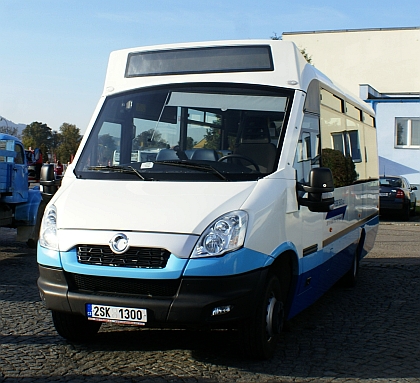 Malokapacitní autobus Stratos na podvozku Iveco Daily