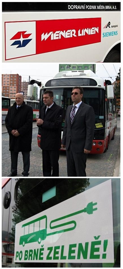Elektrobus Siemens/Rampini byl představen také novinářům a odborné veřejnosti