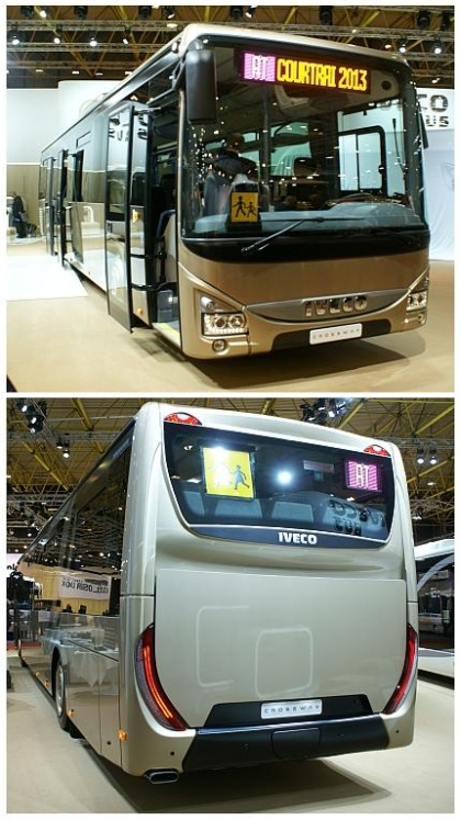 BUSWORLD 2013: Nová produktová řada IVECO BUS se představuje