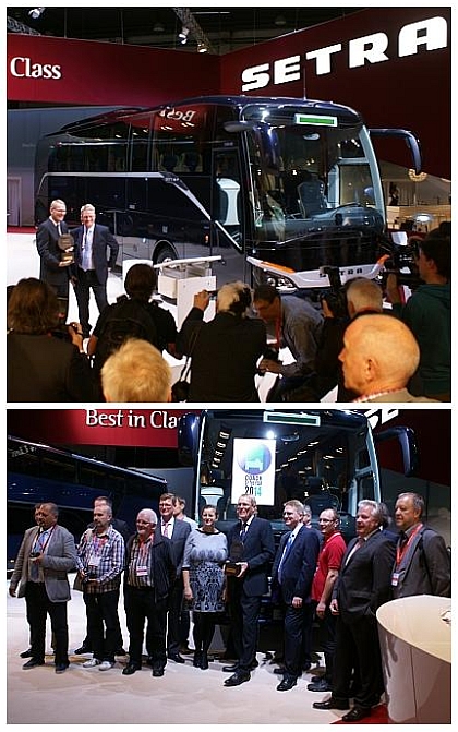 BUSWORLD 2013: Slavnostní ceremoniál vyhlášení titulu 'Coach of the Year 2014'