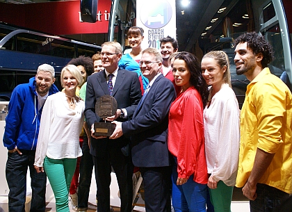 BUSWORLD 2013: Slavnostní ceremoniál vyhlášení titulu 'Coach of the Year 2014' 