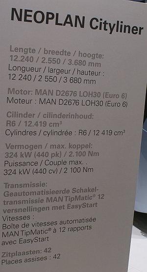 BUSWORLD 2013: MAN a NEOPLAN
