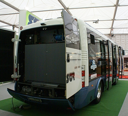 BUSWORLD 2013: SOR zařadil veletrh v Kortrijku na trasu Europatour SOR EBN 8,