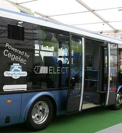 BUSWORLD 2013: SOR zařadil veletrh v Kortrijku na trasu Europatour SOR EBN 8,