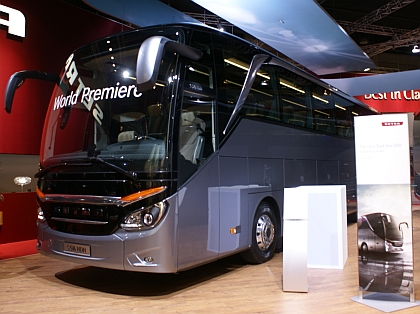 BUSWORLD 2013: Daimler/EvoBus se značkami Mercedes-Benz a Setra