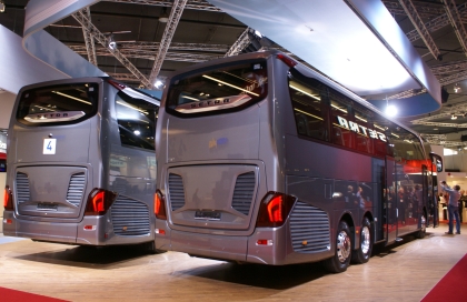 BUSWORLD 2013: Daimler/EvoBus se značkami Mercedes-Benz a Setra