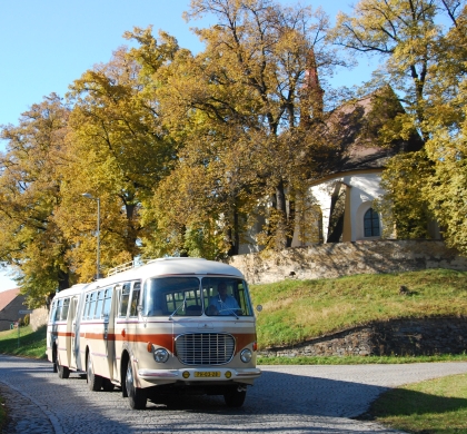 CZECHBUS 2013: Znovuzrozený historický kloubový autobus Škoda 706 RTO-K