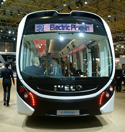 BUSWORLD 2013: Projekt ELLISUP Concept Bus realizuje Iveco Bus s partnery