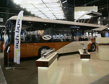 BUSWORLD 2013: Solaris v EURO 6 a elektrobus s vrchním dobíjením