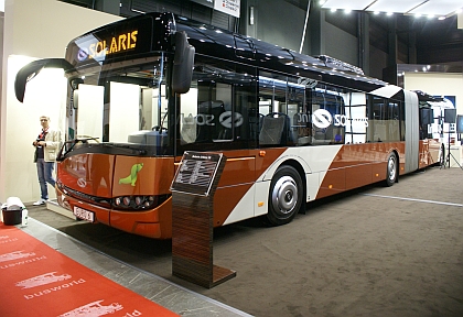 BUSWORLD 2013: Solaris v EURO 6 a elektrobus s vrchním dobíjením