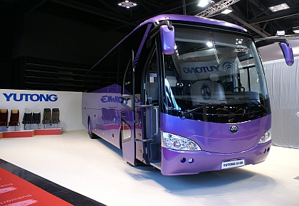 BUSWORLD 2013: Čínští výrobci - Yutong, KingLong, Ebusco (Yintong), BYD, Ankai