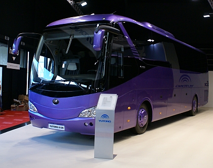 BUSWORLD 2013: Čínští výrobci - Yutong, KingLong, Ebusco (Yintong), BYD, Ankai