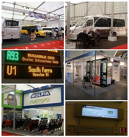 BUSWORLD 2013: Expozice s českou a slovenskou účastí: POS, Bustec, Buzola