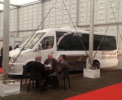 BUSWORLD 2013: Expozice s českou a slovenskou účastí: POS, Bustec, Buzola