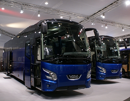 BUSWORLD 2013: Expozice skupiny VDL Bus & Coach: Novinky roku 2013
