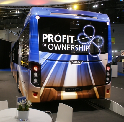 BUSWORLD 2013: Expozice skupiny VDL Bus & Coach: Novinky roku 2013