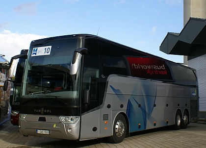 BUSWORLD 2013: Belgický karosář na belgickém veletrhu