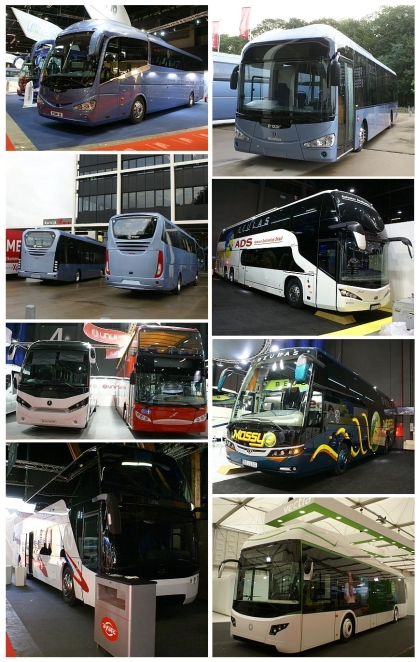 BUSWORLD 2013: Španělé - Irizar, Beulas, UNVI, Ayats a Vectia